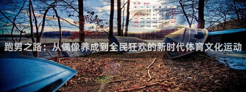 jdb电子王牌 jdb电子神偷妙贼：跑男之路：从偶像养成到全民狂欢的新时代体育文化运动